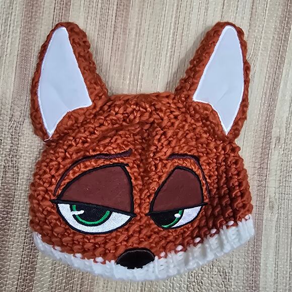 Disney Zootopia Nick Wilde Knit Beanie Hat One Size - Picture 7 of 7